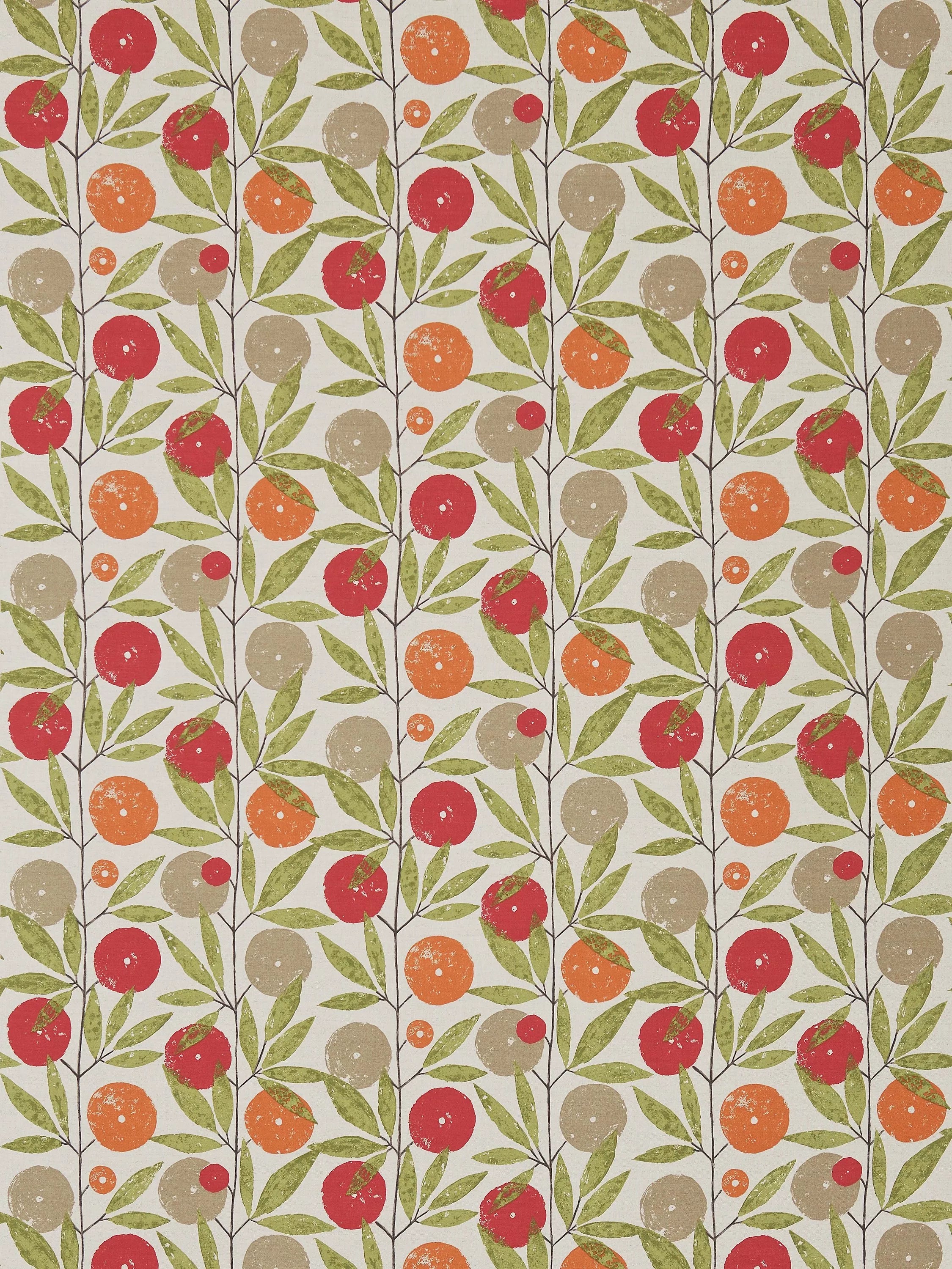 Scion Blomma furnishing fabric floral pattern, UK version