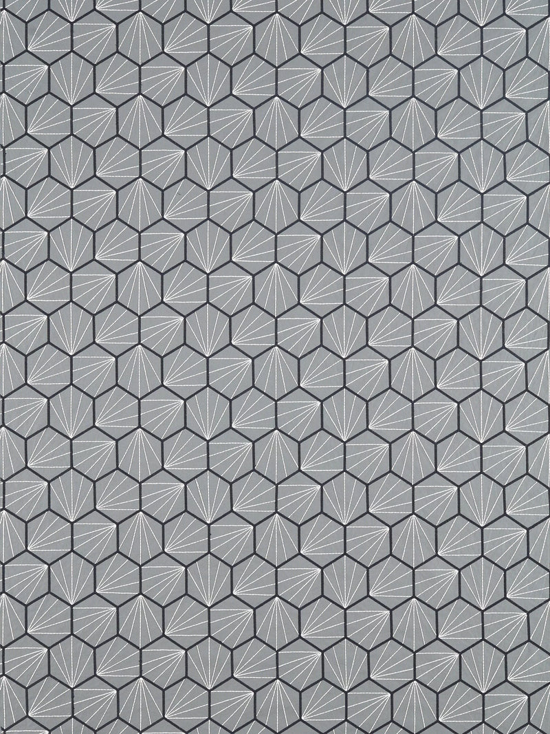 Scion Aikyo Embroidered Geometric Furnishing Fabric