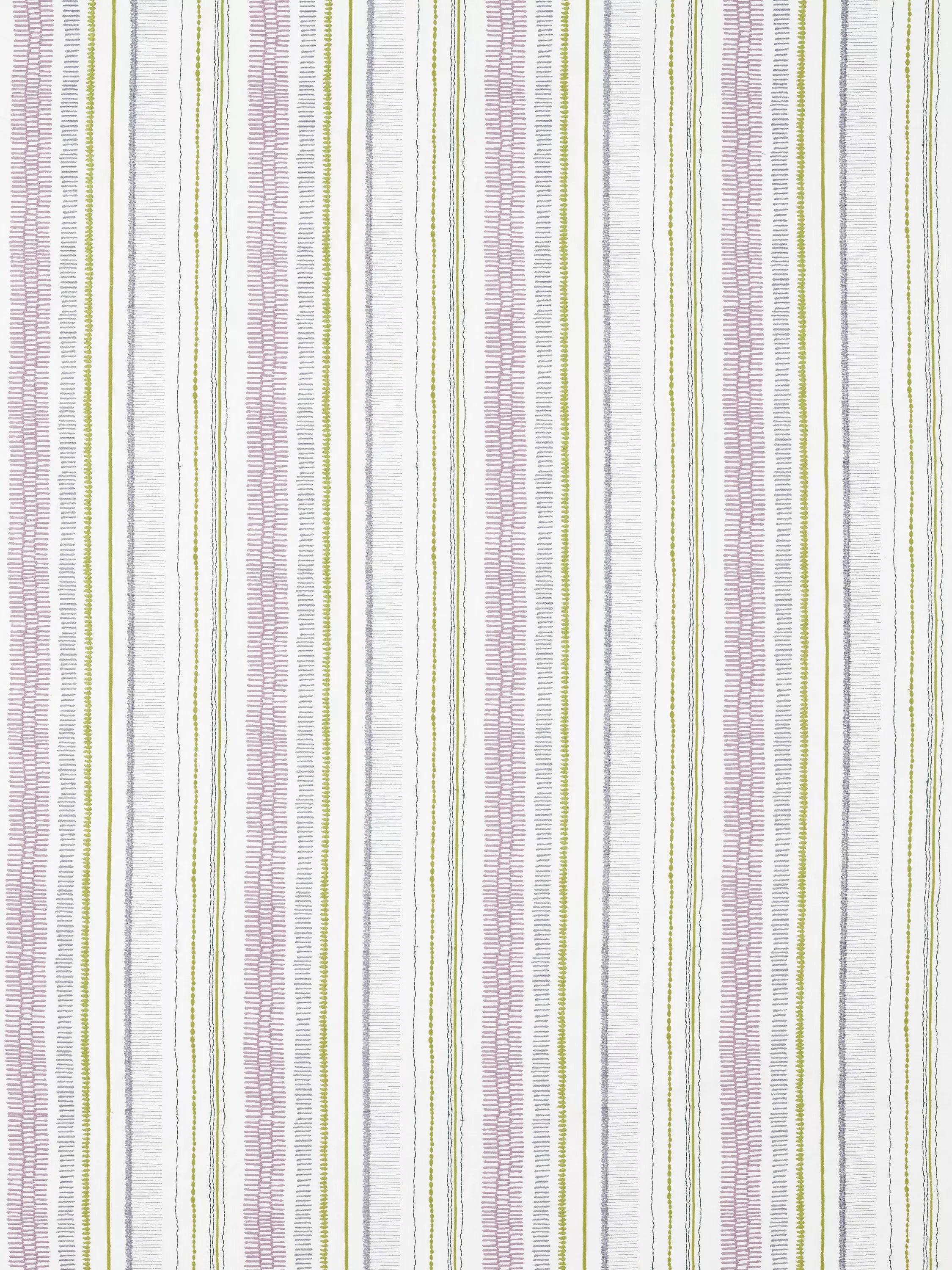 Scion Noki furnishing fabric embroidered stripe (British brand)