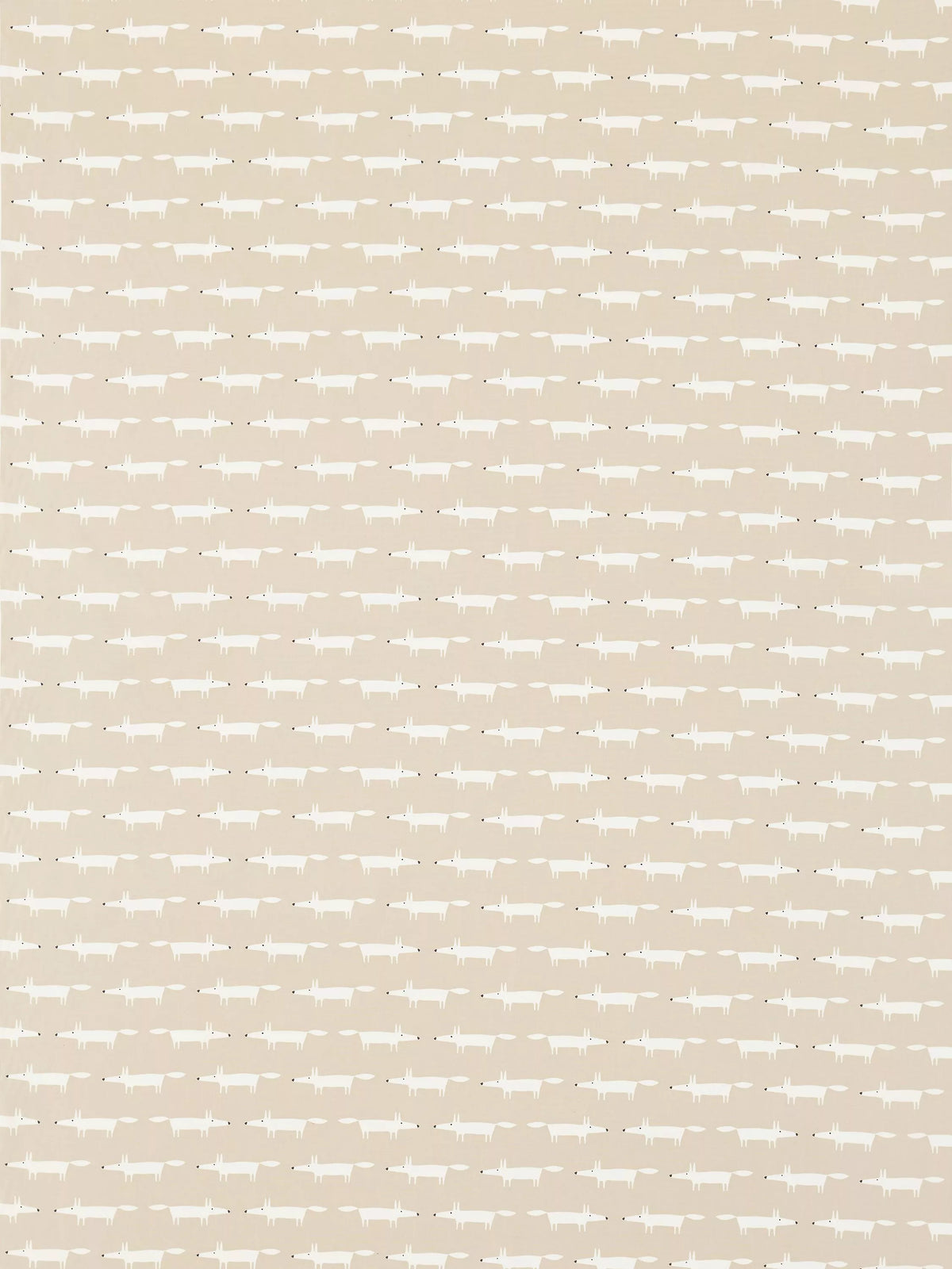 Scion Little Fox furnishing fabric in 100% cotton, imported from the UK