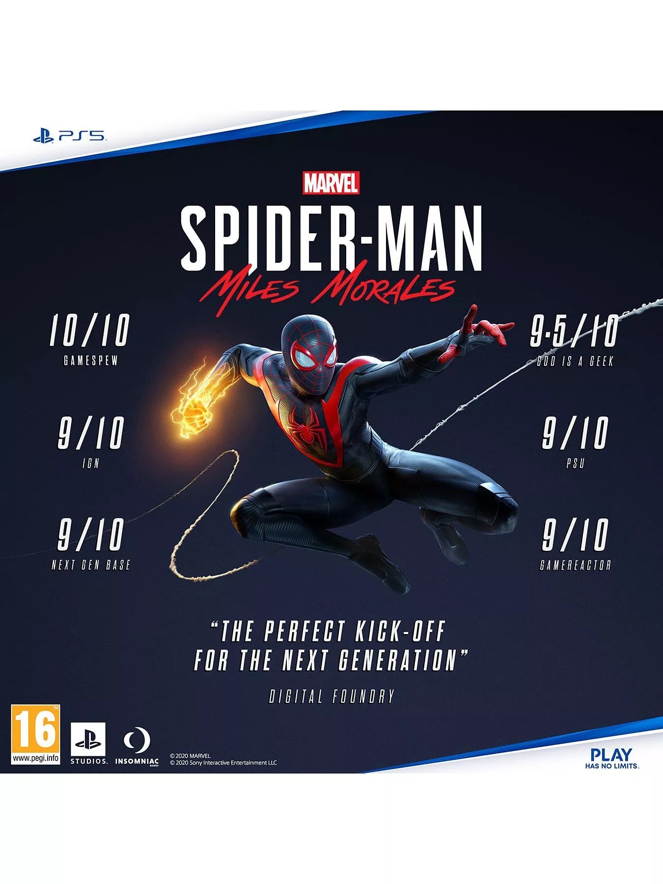 Sony Spider-Man Miles Morales Ultimate Edition for PS5, imported from the UK