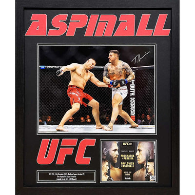Costco UK Allstarsignings Tom Aspinall Signed Framed UFC Football Photo Boxing Memorabilia 40 x 30 cm- Buy online at McGrocer