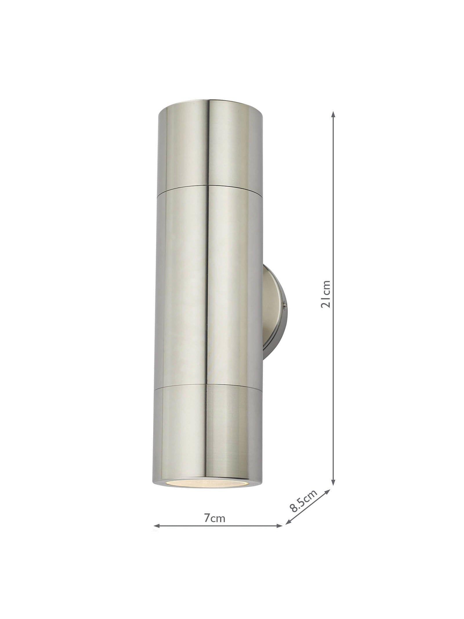 Där Ortega LED outdoor wall light, imported from the UK