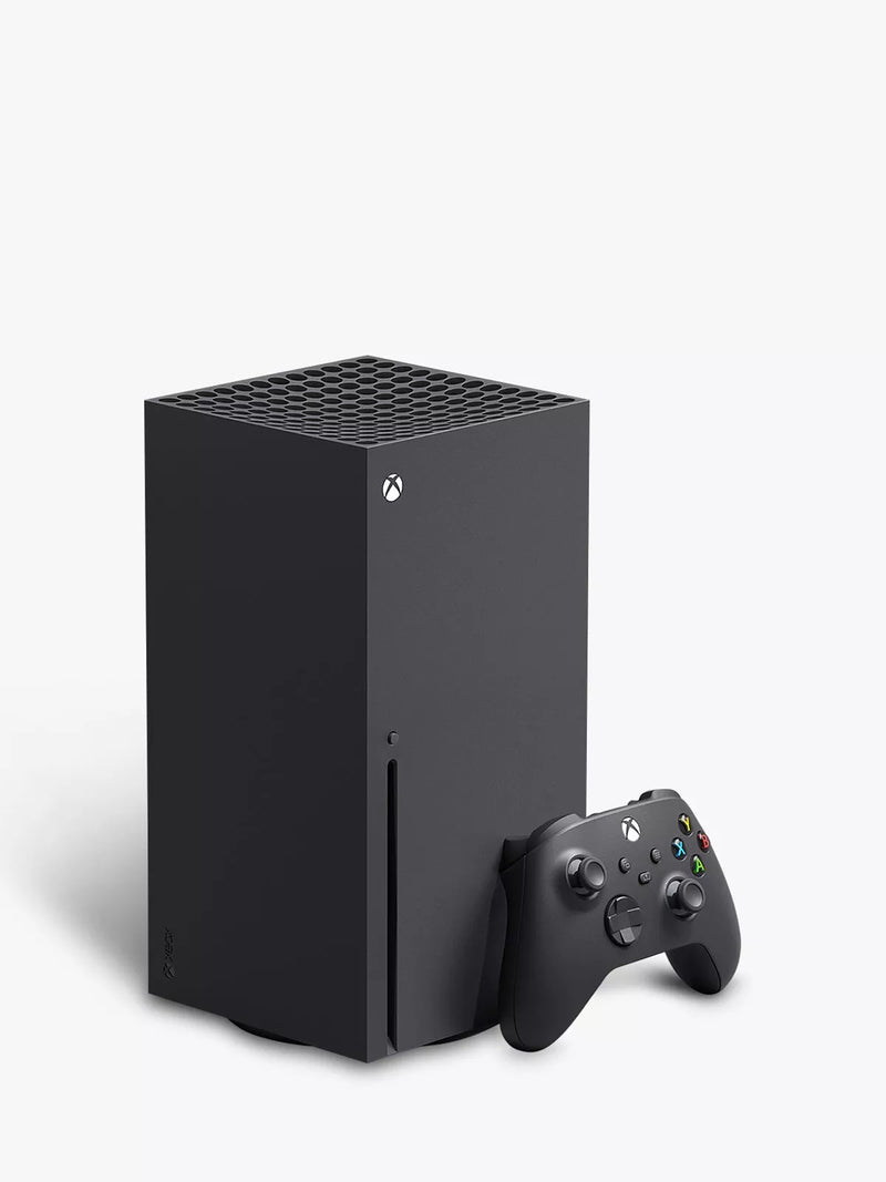 Microsoft gaming console with 1TB storage and wireless controller, imported from the UK