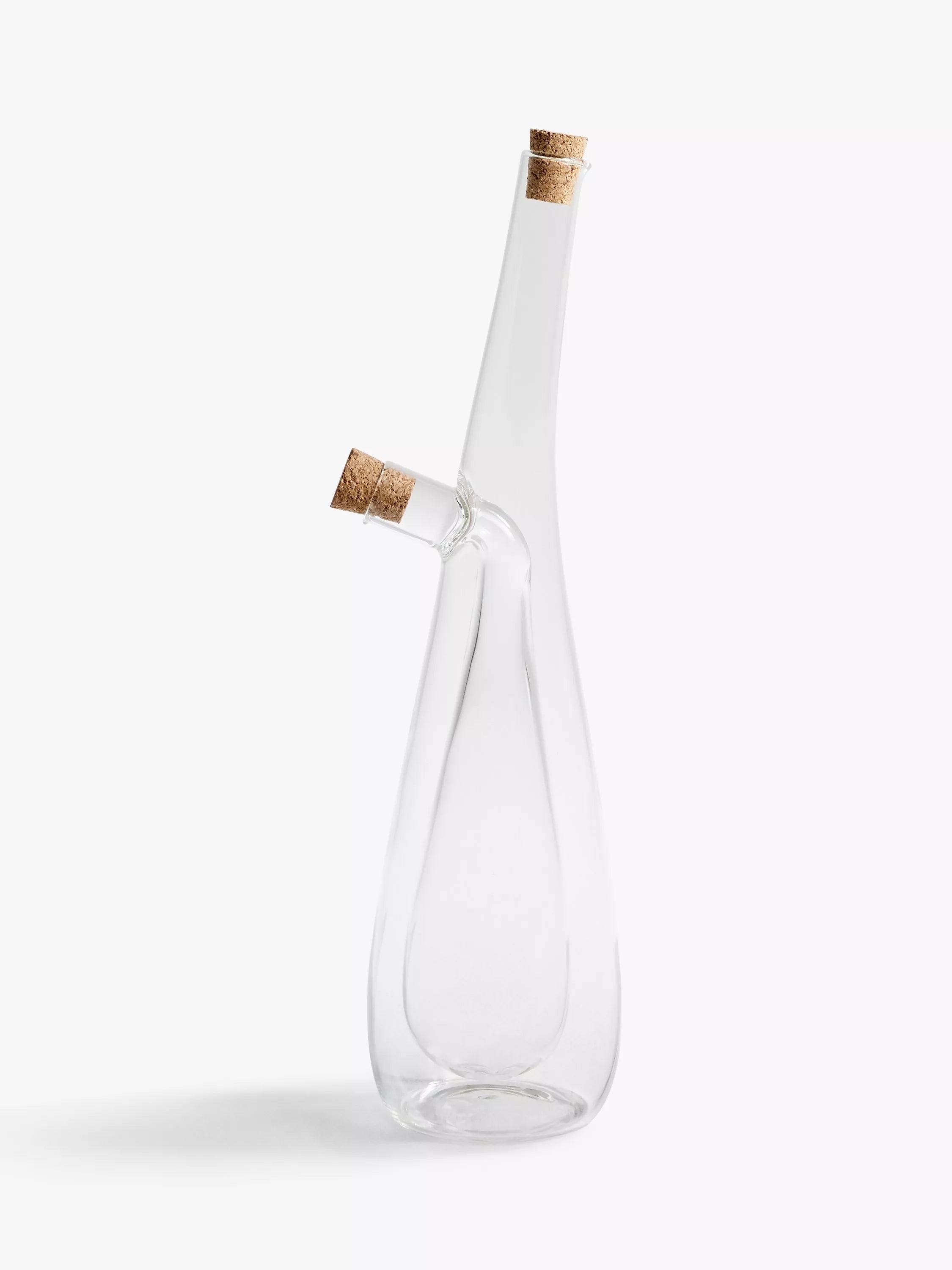 John Lewis Glass Oil and Vinegar Drizzler 398ml (British brand)