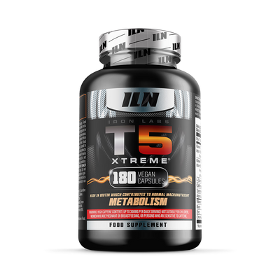 Holland & Barrett Iron Labs T5 Xtreme Fat Metabolism Supplement for Men and Women - 180 Vegan Capsules- Buy online at McGrocer