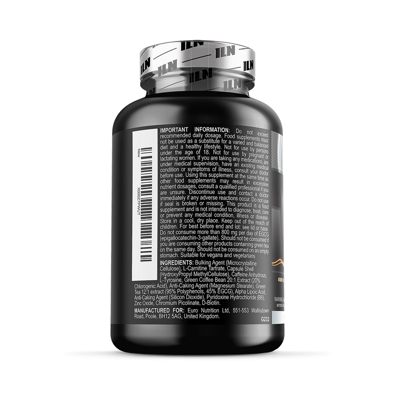 Iron Labs T5 Xtreme fat metabolism supplement 180 vegan capsules, imported from the UK