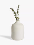 John Lewis Bilha neutral earthenware vase H24.5cm, UK version