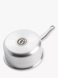 GreenPan Premiere 3-piece stainless steel saucepan set, UK version