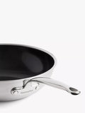 GreenPan Premiere stainless steel ceramic non-stick wok 30cm, imported from the UK