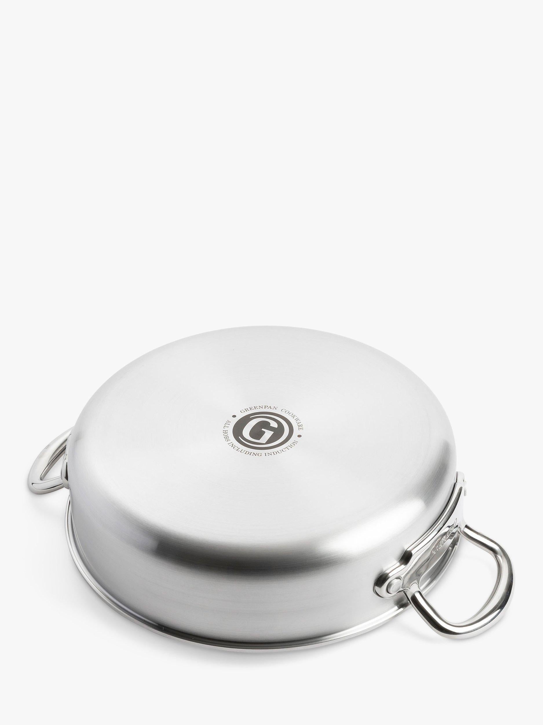 GreenPan Premiere shallow casserole 26cm, imported from the UK
