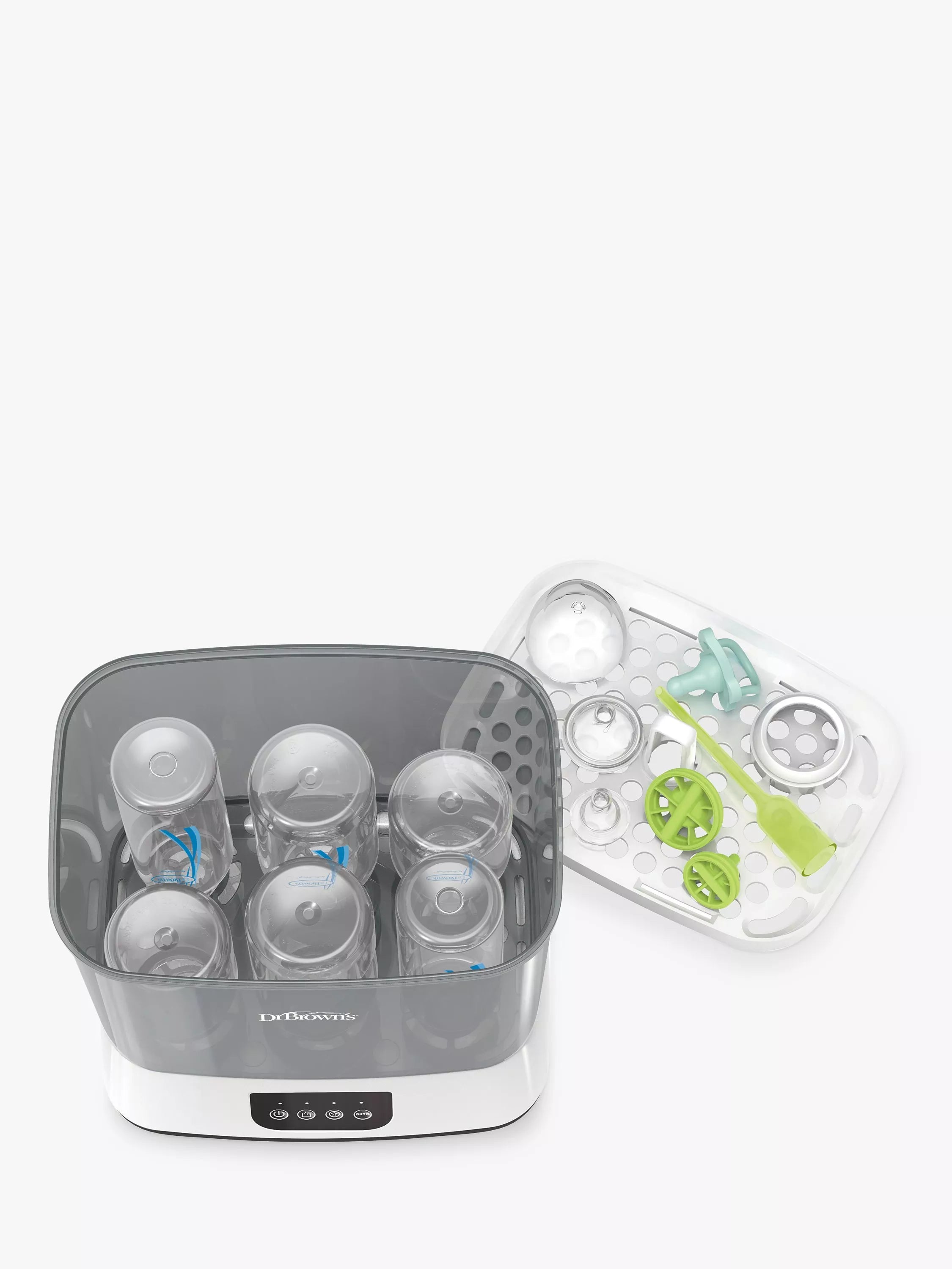 Dr Brown's Electric Steriliser baby bottle cleaner (British brand)