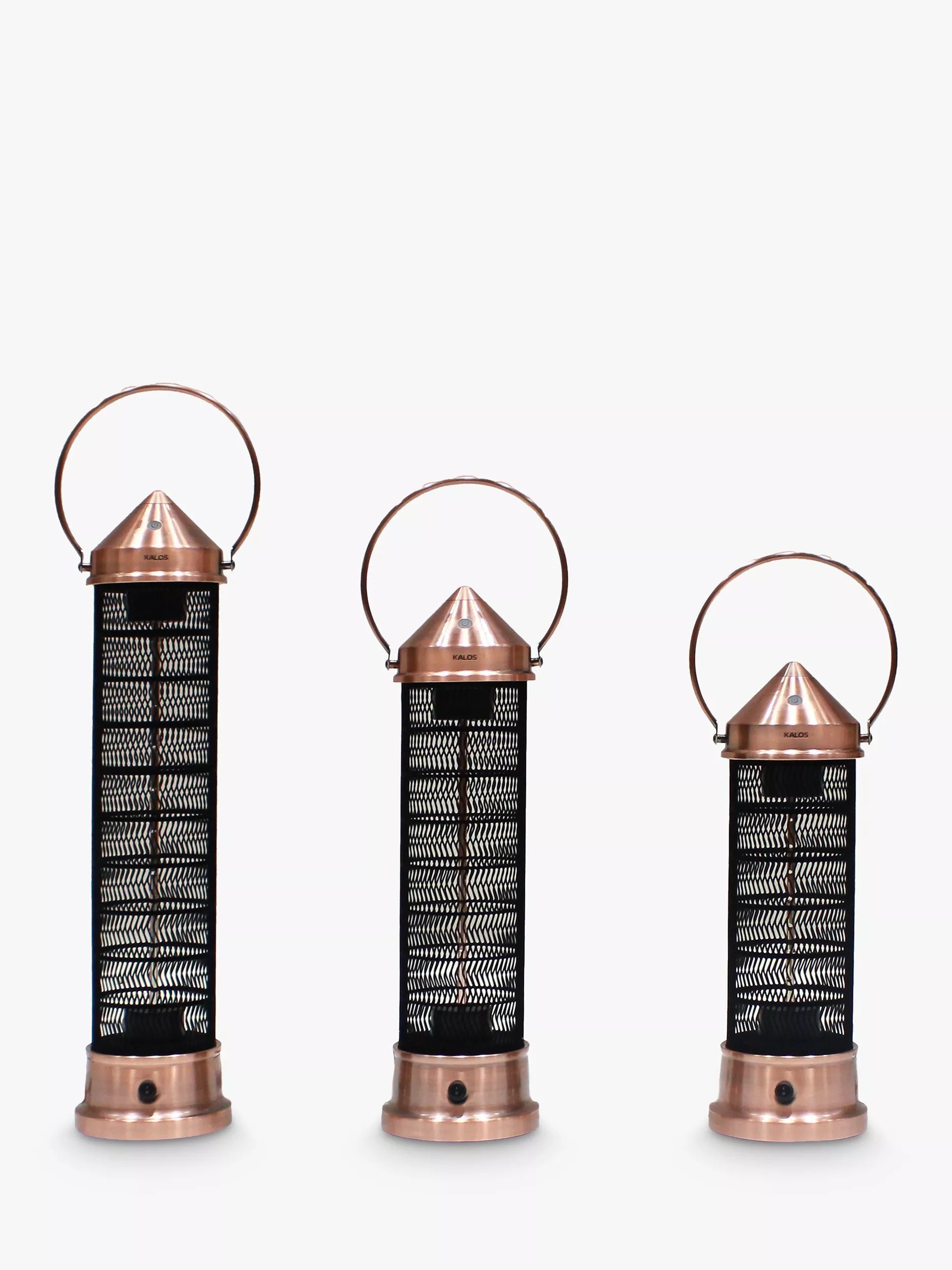 KETTLER Copper Lantern patio heater small, imported from the UK