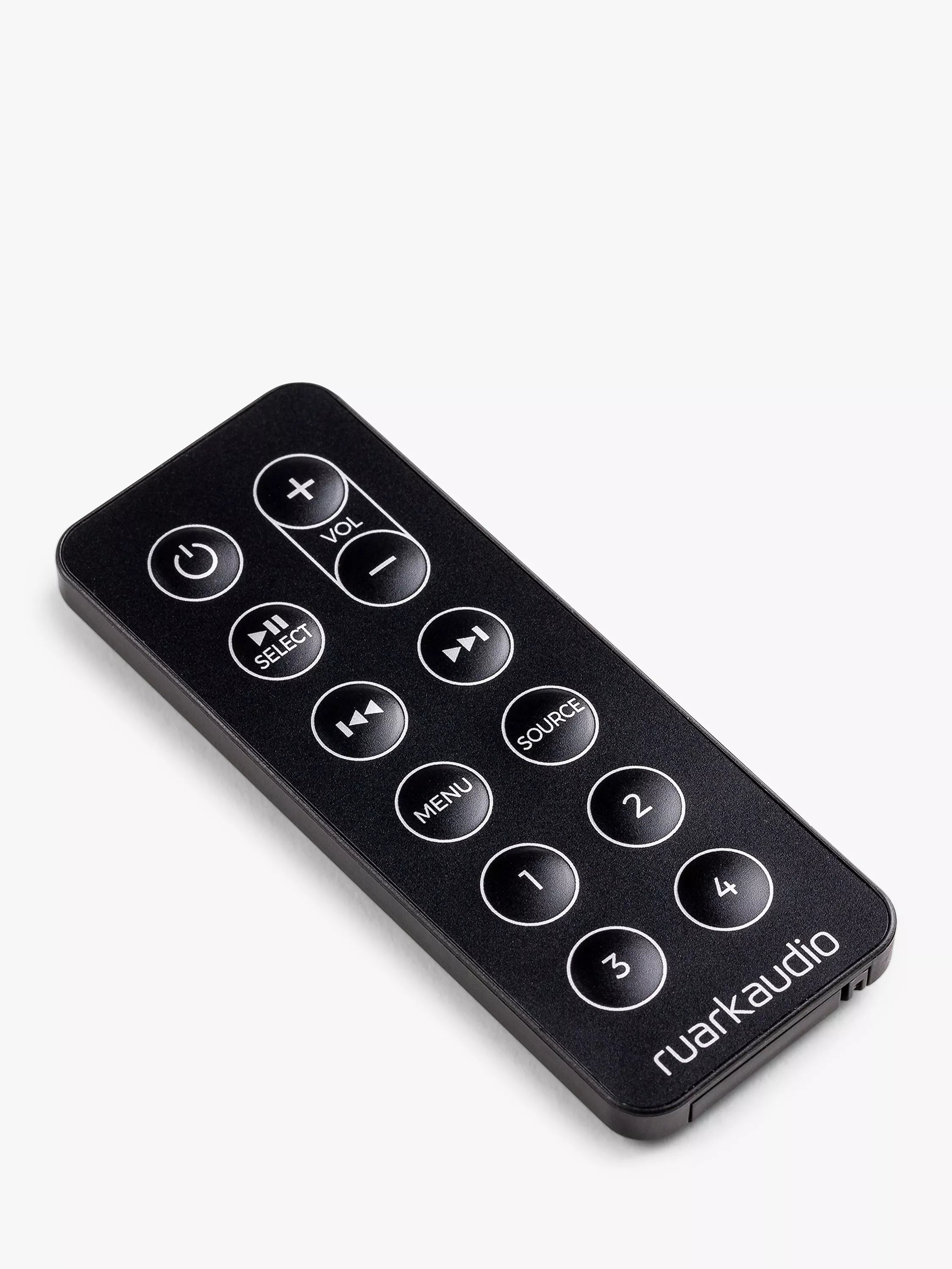 Ruark Audio remote control for R1 Mk4, R2 Mk4 and R1S - British product
