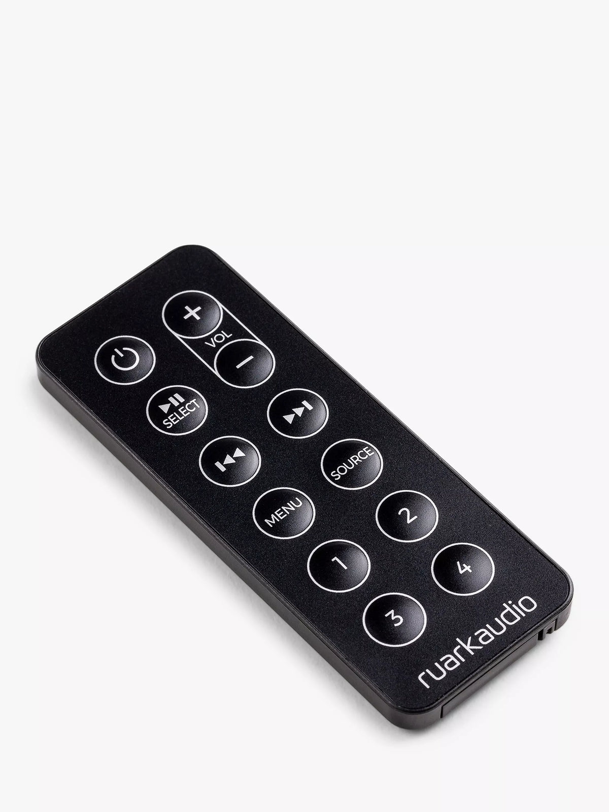 Ruark Audio remote control for R1 Mk4, R2 Mk4 and R1S - British product