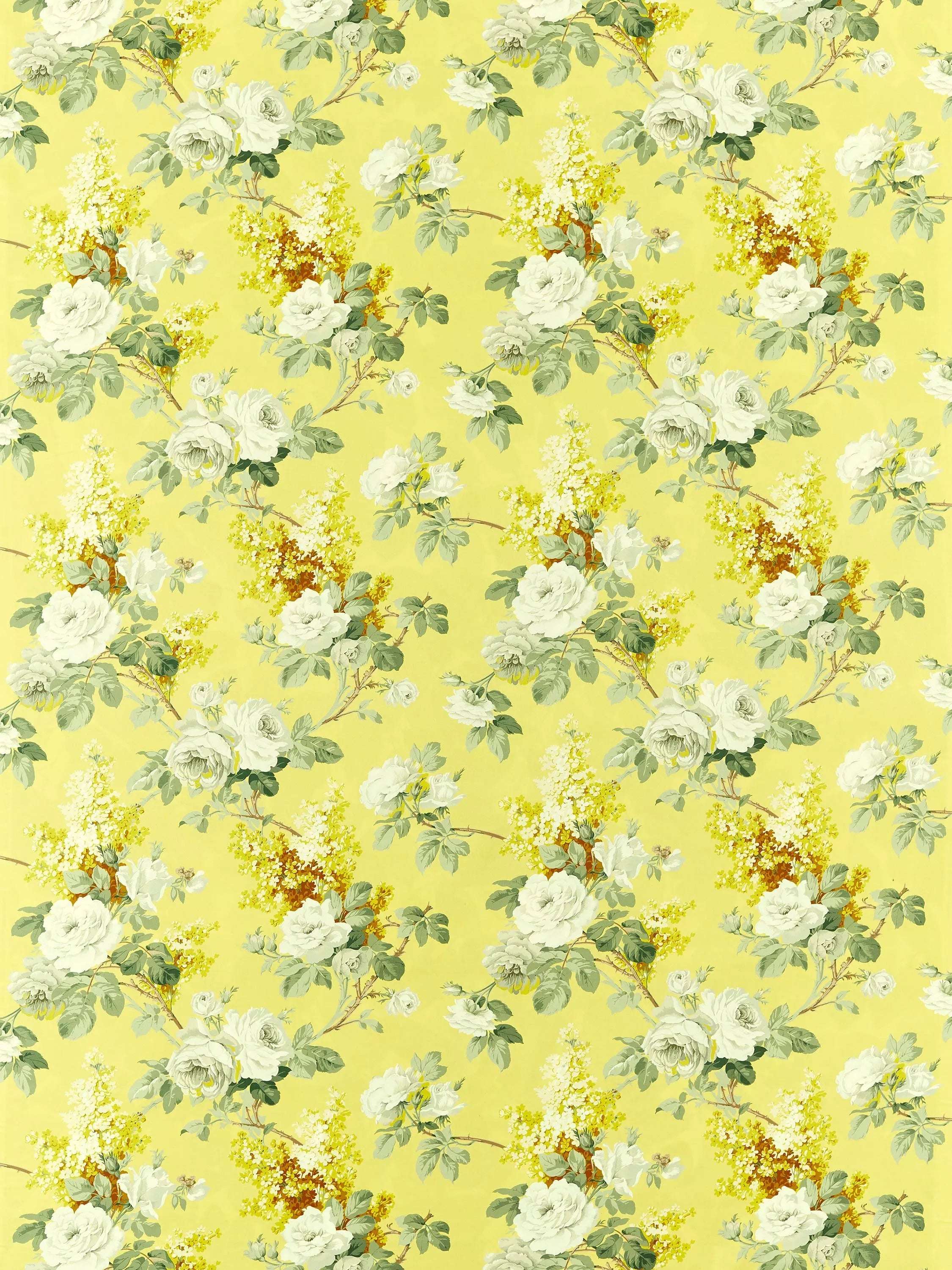 Sanderson Sorilla floral furnishing fabric, imported from the UK