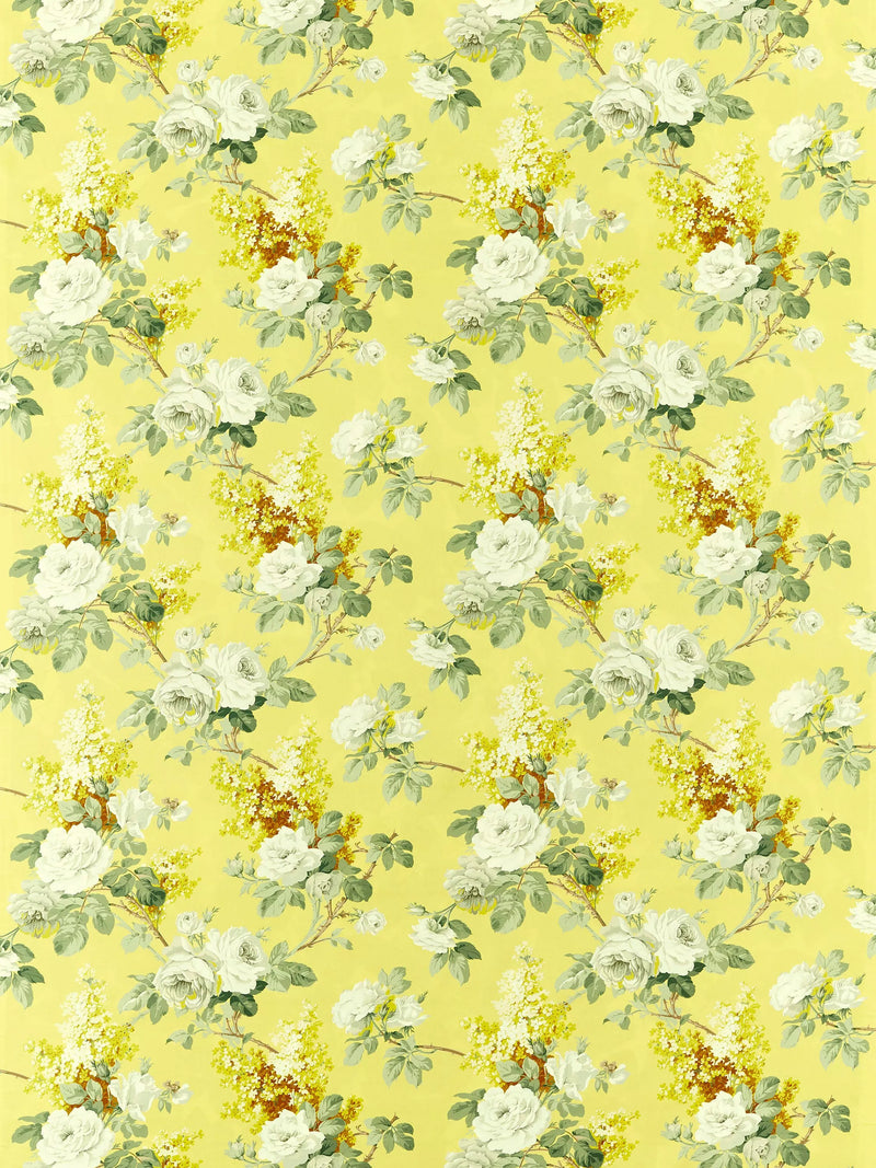 Sanderson Sorilla floral furnishing fabric, imported from the UK