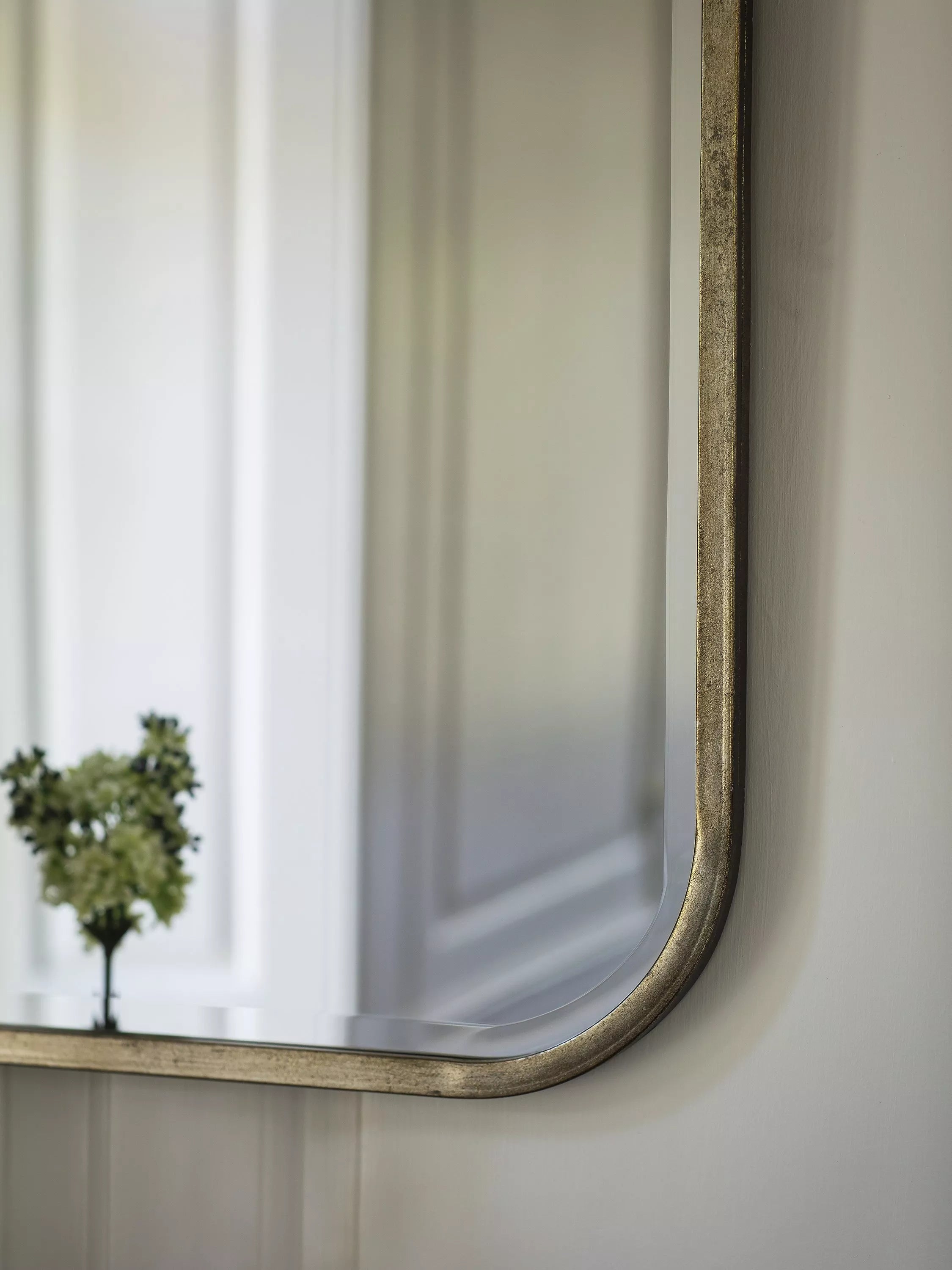 John Lewis Logan rectangular metal frame wall mirror 95.5x65.5cm - British product