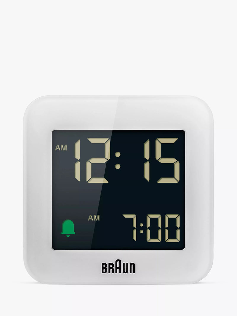 Braun BC08 Digital Travel Alarm Clock
