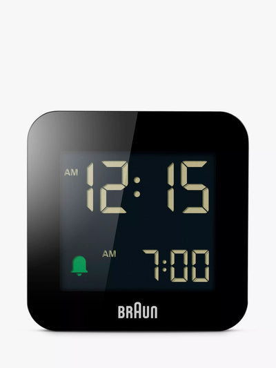 John Lewis Braun BC08 Digital Travel Alarm Clock- Buy online at McGrocer