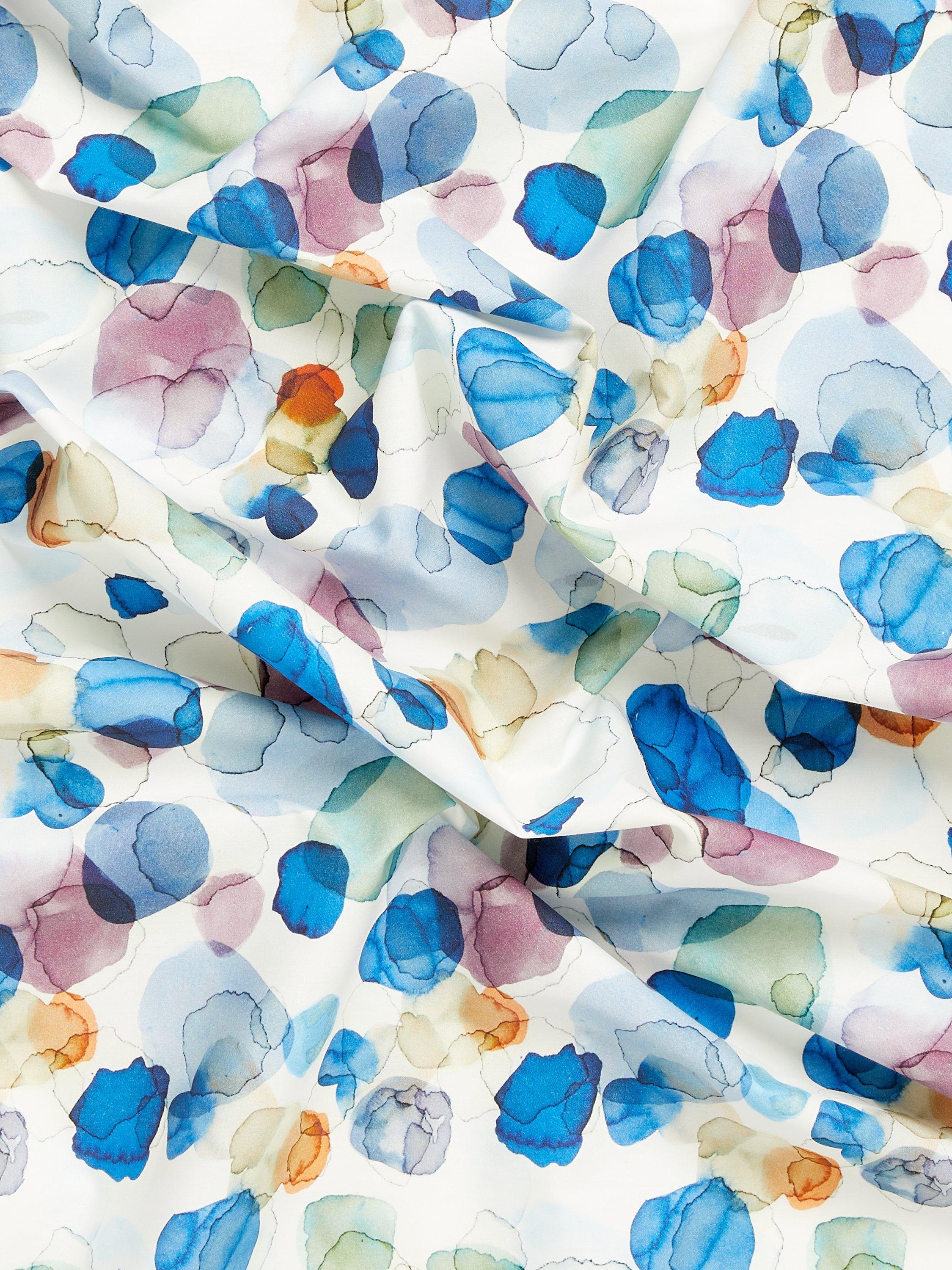 John Lewis ink spot print cotton fabric 137cm - British product