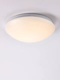 John Lewis Saint LED flush bathroom ceiling light white H10x31cm (British brand)