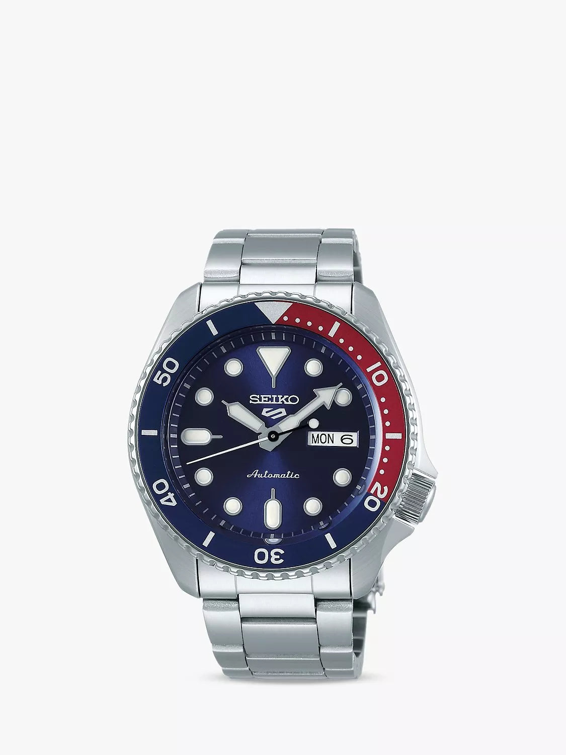 Seiko SRPD53K1 automatic watch blue dial, imported from the UK