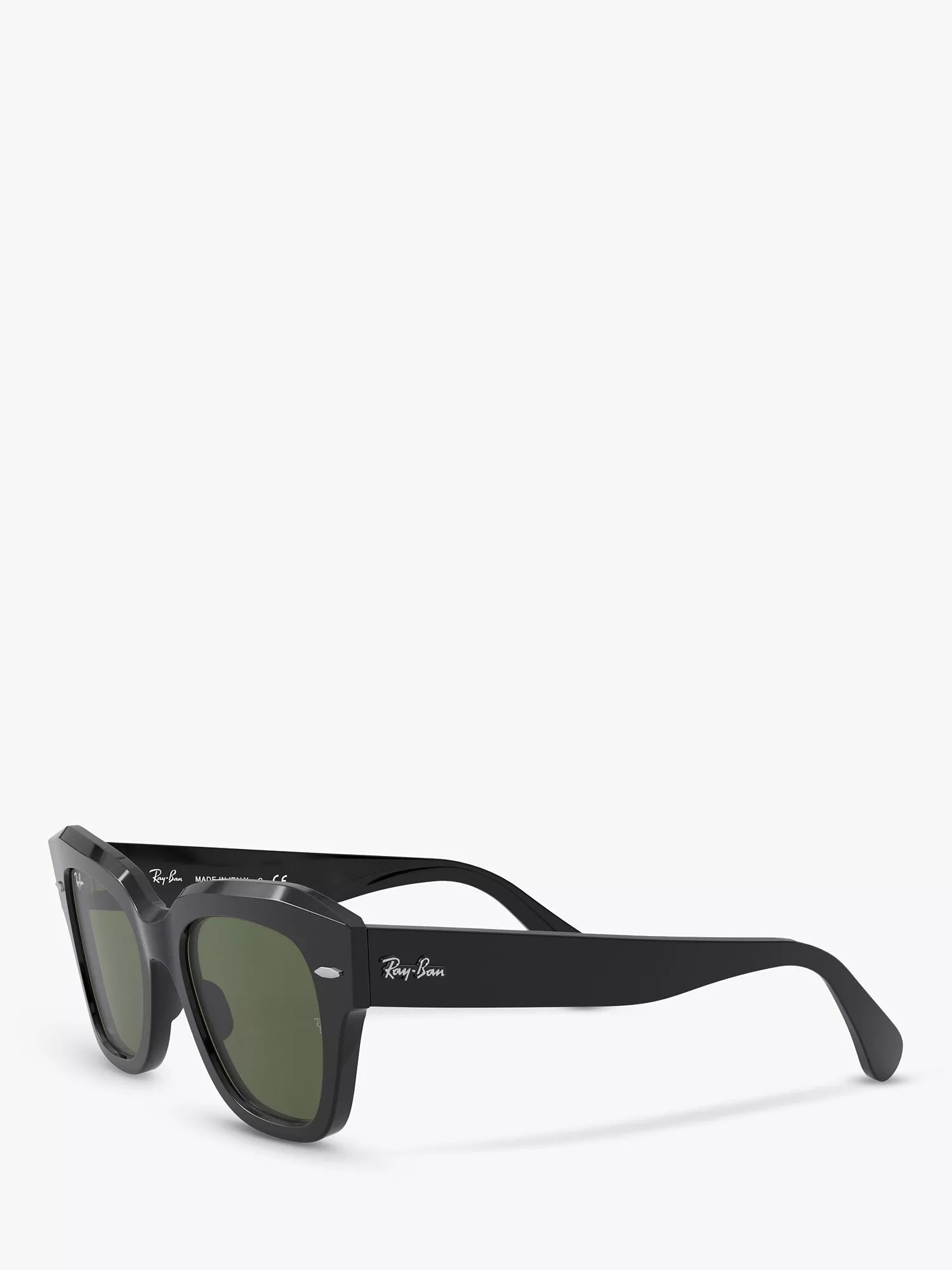Ray-Ban RB2186 square black sunglasses 49mm (British brand)
