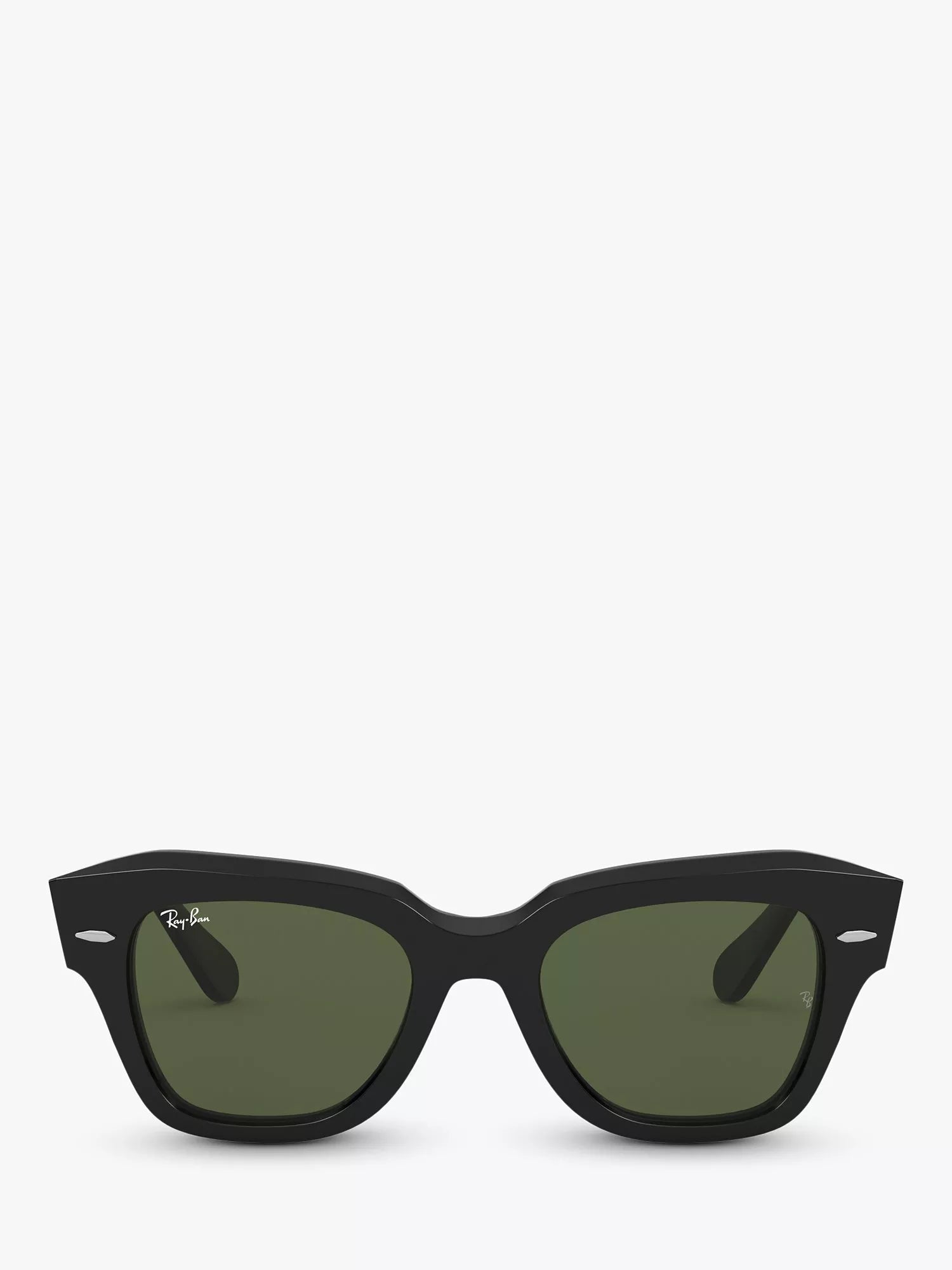 Ray-Ban RB2186 square black sunglasses 49mm (British brand)