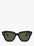 Ray-Ban RB2186 square black sunglasses 49mm (British brand)