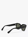 Ray-Ban RB2186 square black sunglasses 49mm (British brand)