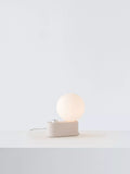 Tala Alumina Table/Wall Lamp with Sphere IV LED Globe Bulb