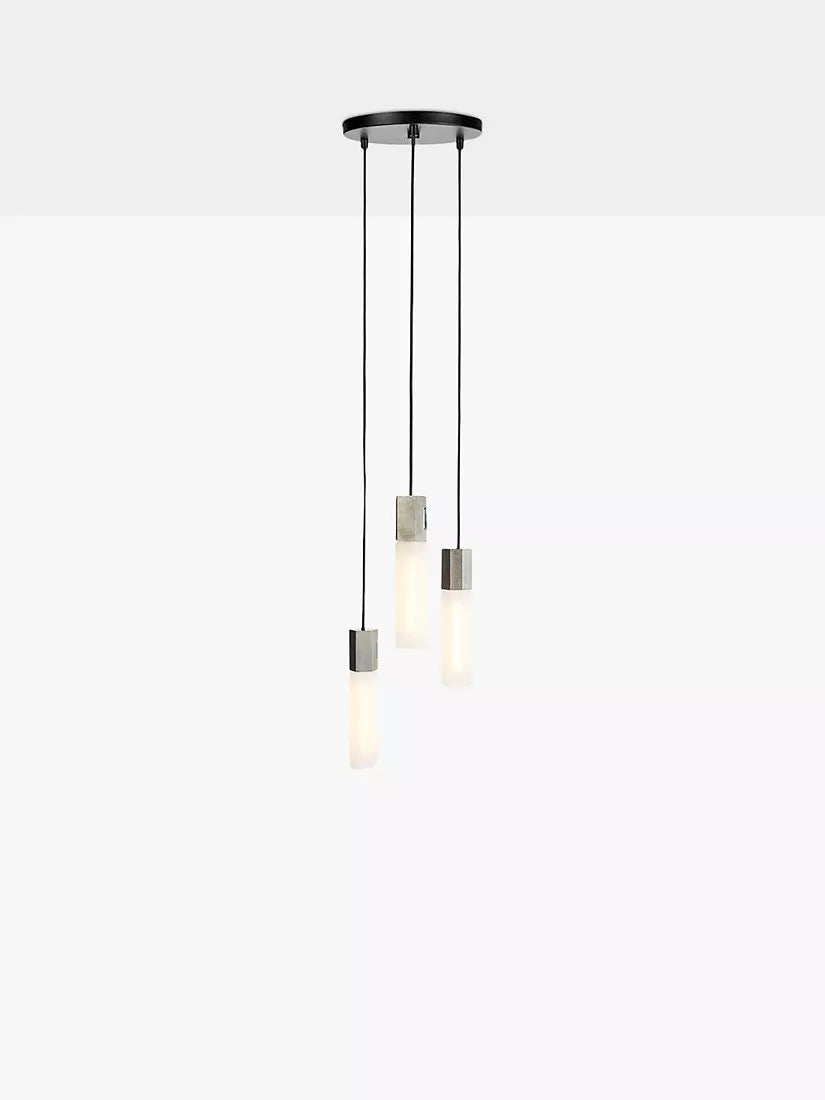 Tala Basalt triple pendant cluster ceiling light (British brand)