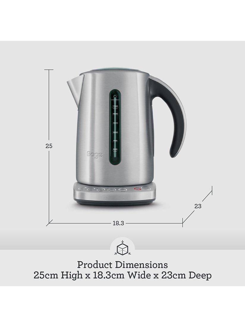 Sage stainless steel smart kettle 1.7L, imported from the UK