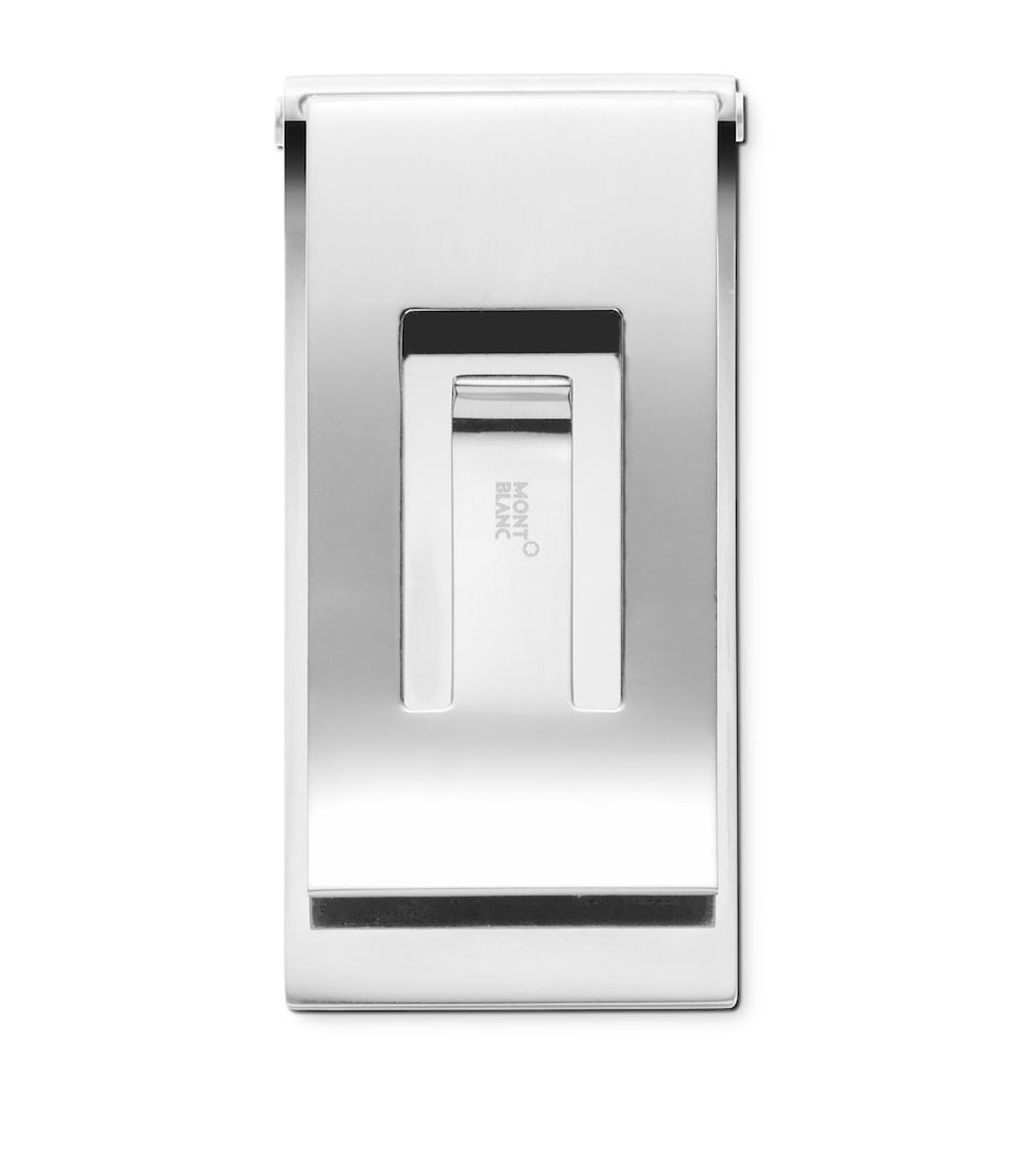 Montblanc money clip with carbon inlay, UK version