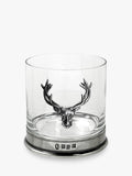 English Pewter Company stag design pewter tumblers set of two - British product