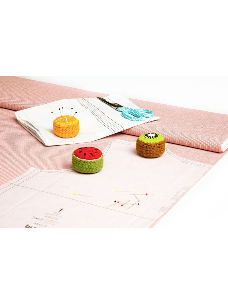 Prym melon pin cushion green red, UK version