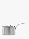 Samuel Groves tri-ply stainless steel saucepan with lid 20cm (British brand)