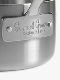 Samuel Groves tri-ply stainless steel saucepan with lid 20cm (British brand)