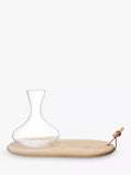 LSA International glass carafe and cheese board set, UK version