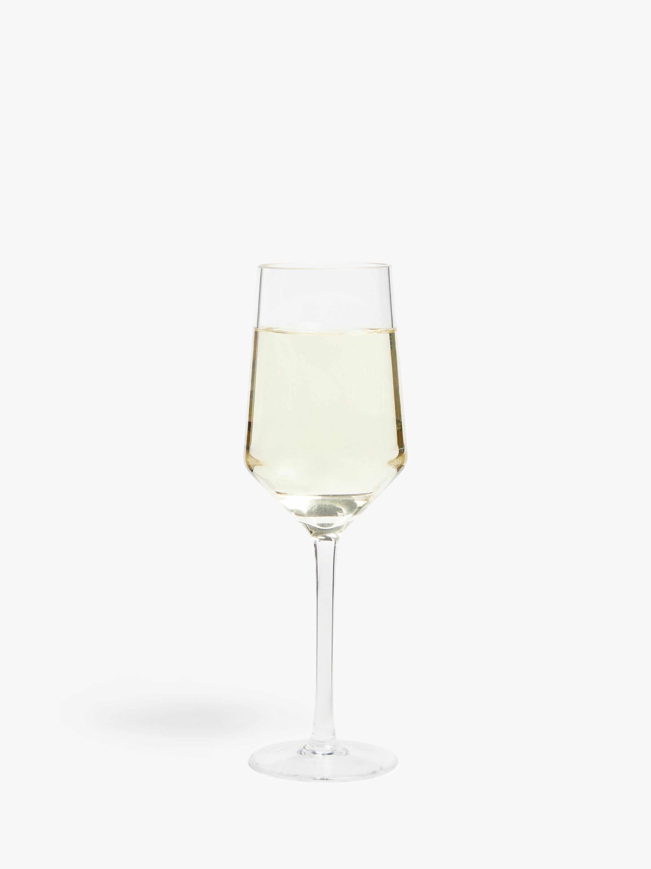 John Lewis white wine picnic glass 284ml, imported from the UK