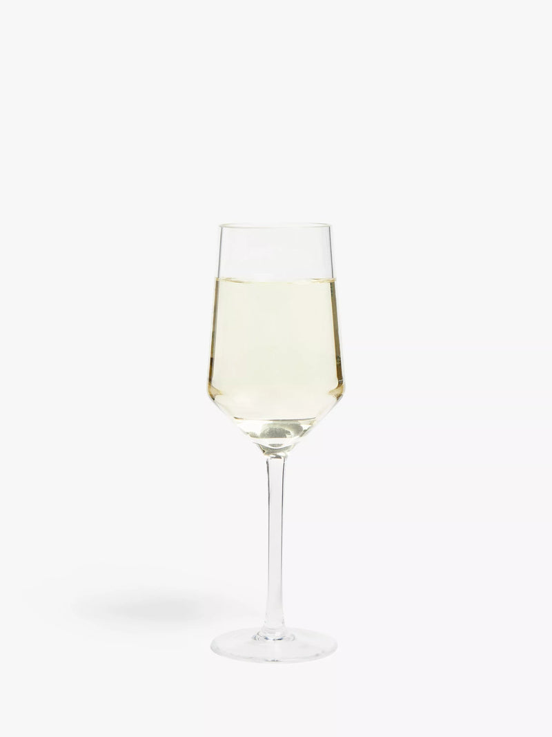 John Lewis white wine picnic glass 284ml, imported from the UK