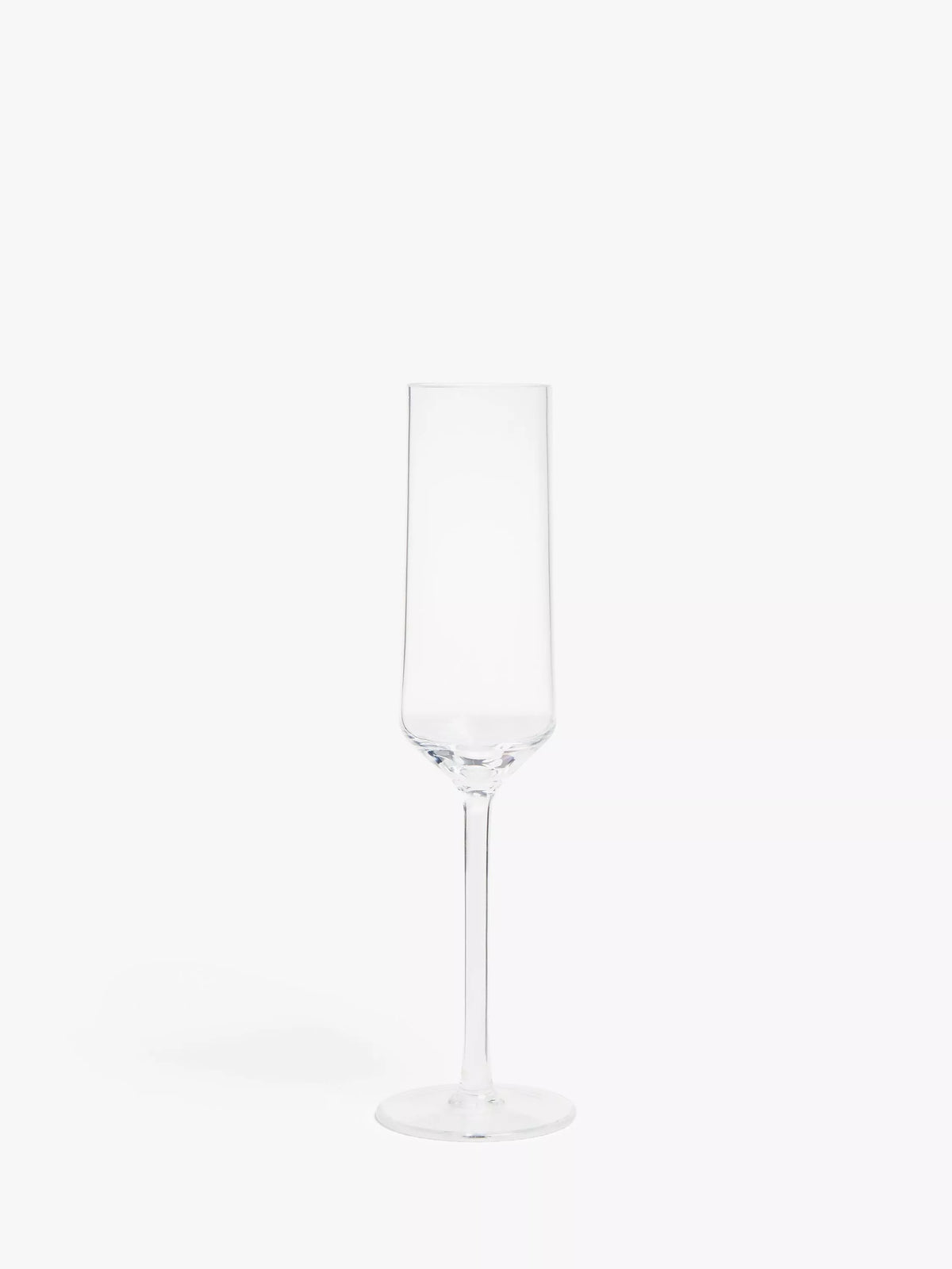 John Lewis plastic champagne flute clear 177ml - British product