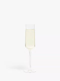 John Lewis plastic champagne flute clear 177ml - British product