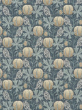 GP & J Baker Pumpkins Furnishing Fabric, Indigo