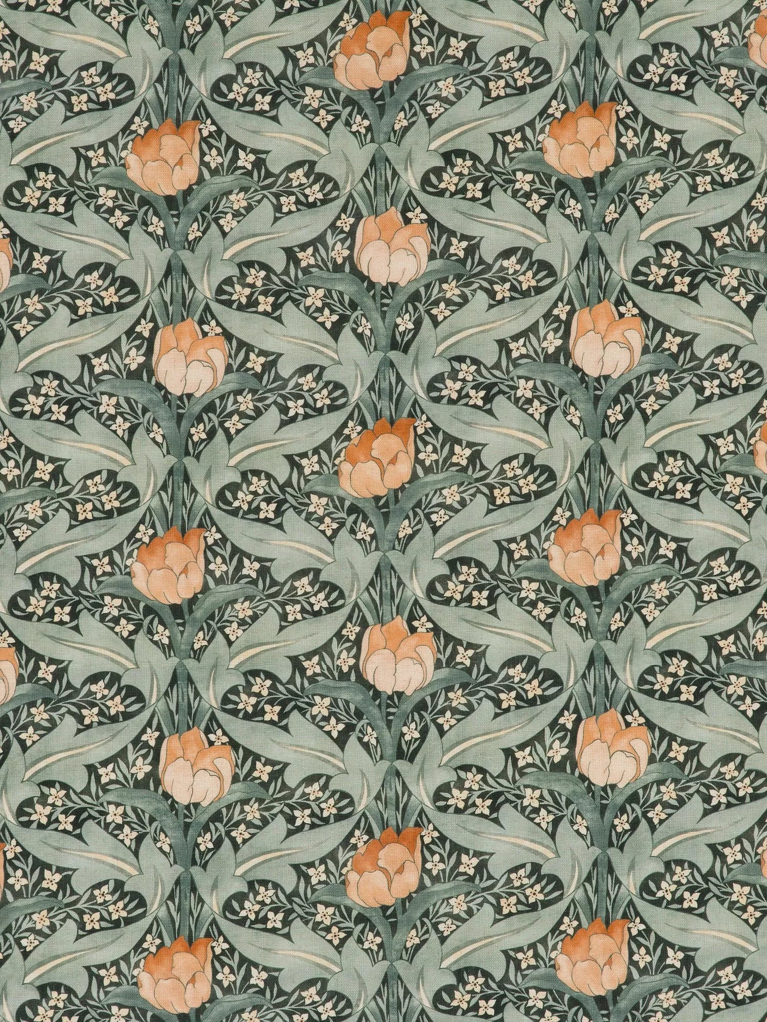 GP & J Baker Tulip & Jasmine Furnishing Fabric