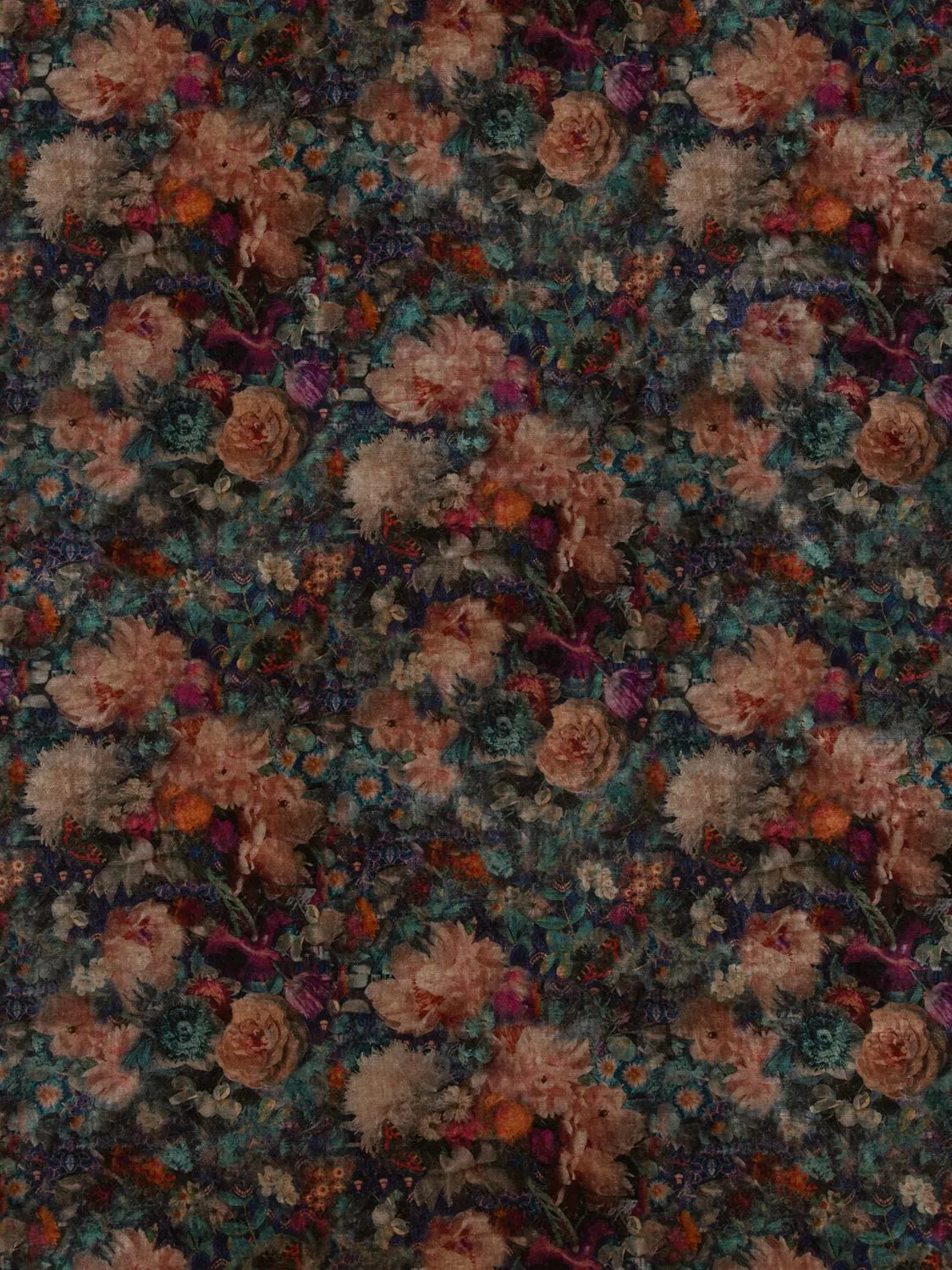 GP & J Baker Royal Garden Velvet Furnishing Fabric