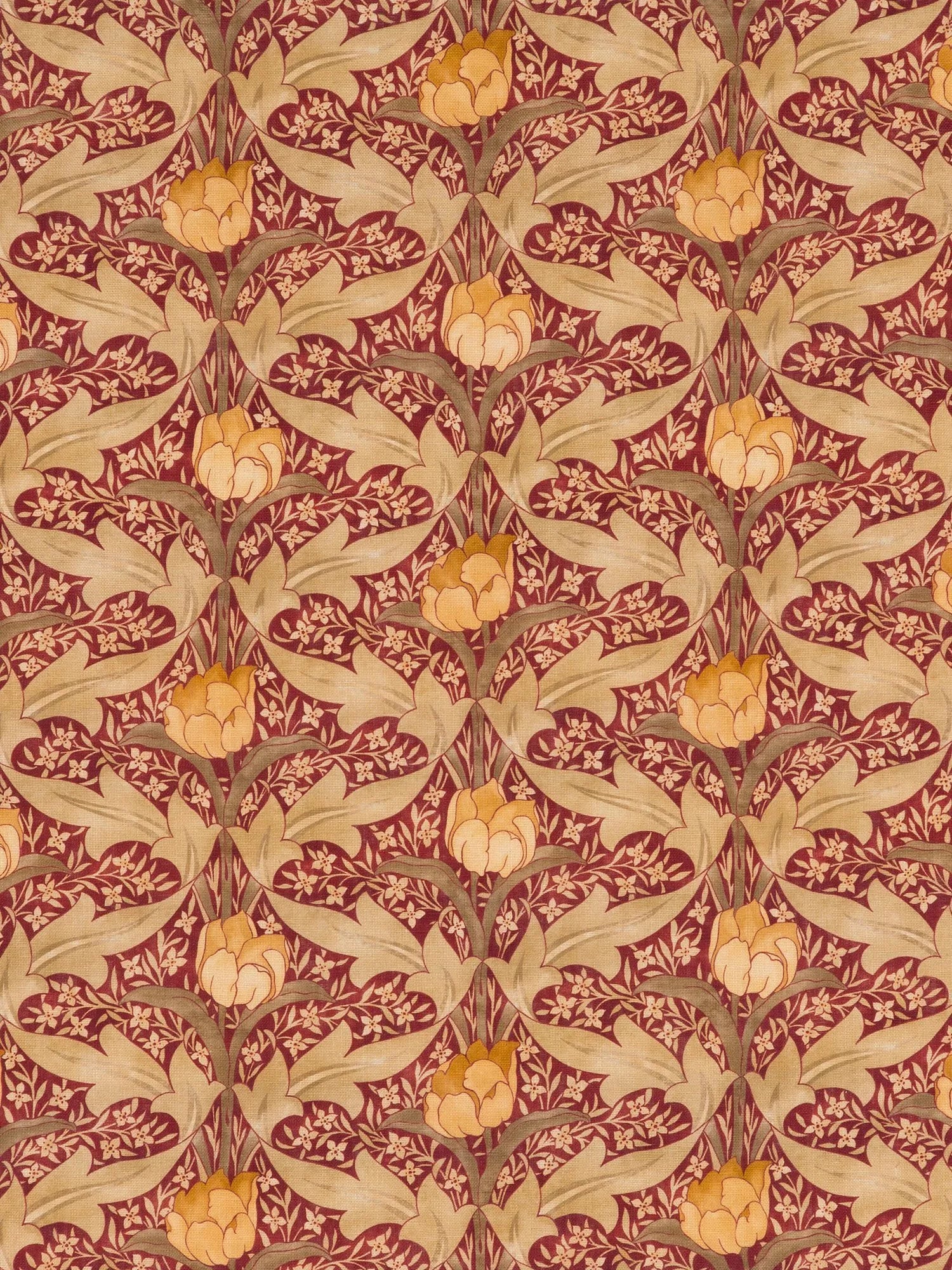 GP & J Baker Tulip & Jasmine Furnishing Fabric