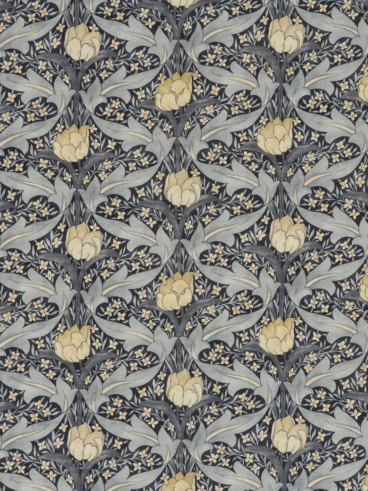 GP & J Baker Tulip & Jasmine furnishing fabric - British product