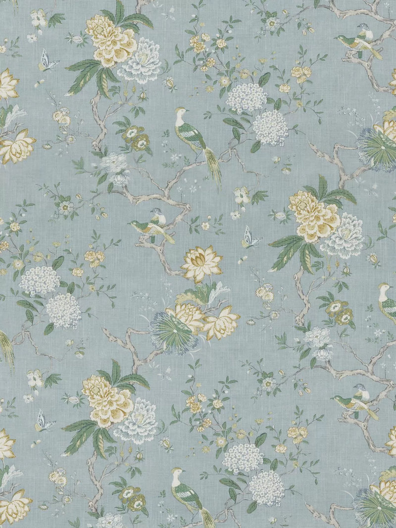 GP & J Baker Oriental Bird Furnishing Fabric